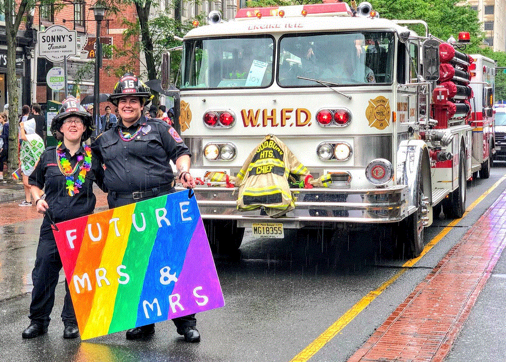 Pride Month Fire Fighters