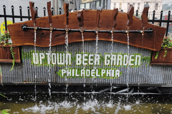 Uptown Beer Garden Fountain