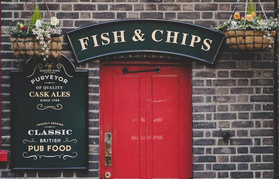 British Philly Fish And Chips