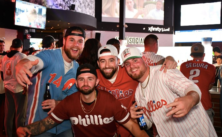 Xfinity Live! Hosts Watch Parties For Phillies October Run