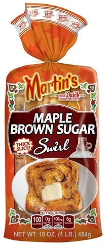 Martin’s Maple Brown Sugar Swirl Potato Bread Now on Shelfs