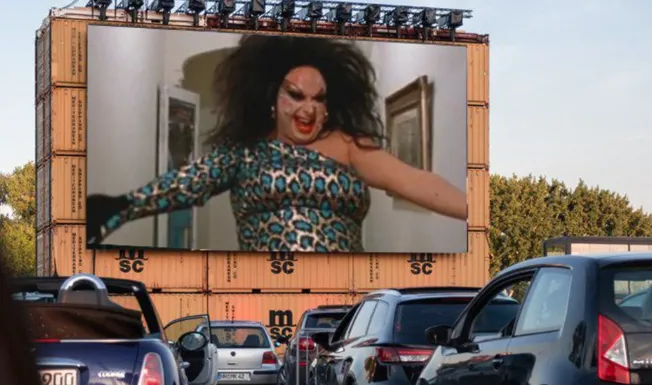 Philadelphia Navy Yard Philly Gay Pride Drive-in Movie