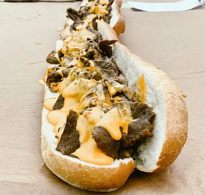 South Philly Makes a 600-Foot Long Cheesesteak 